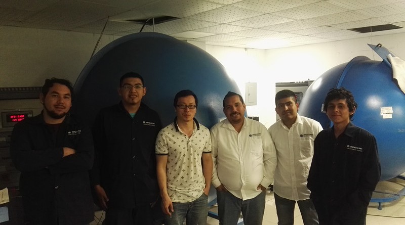 Mexico - LISUN engineer visit Mexico to do free maintenance and aftersales service for integrating sphere system