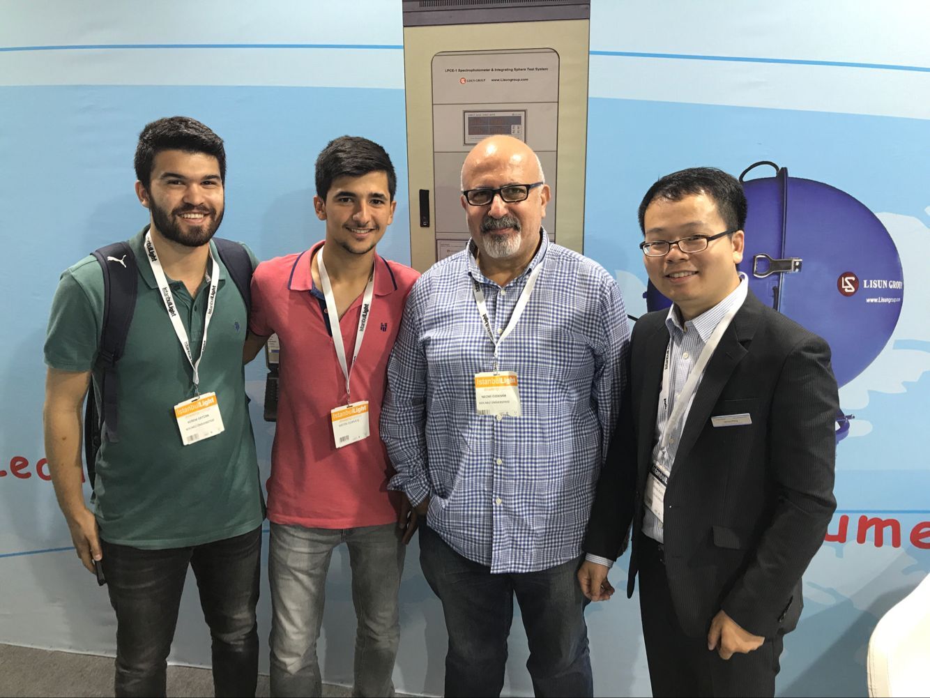LISUN engineer come back with fruitful result from the Istanbul Lighting Exhibition