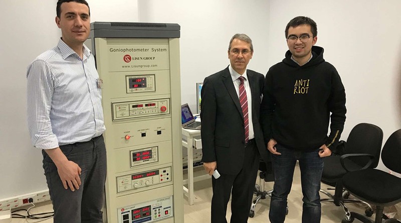 Figure 1: Turkey Customer, LISUN engineer and the LSG-1800BCCD