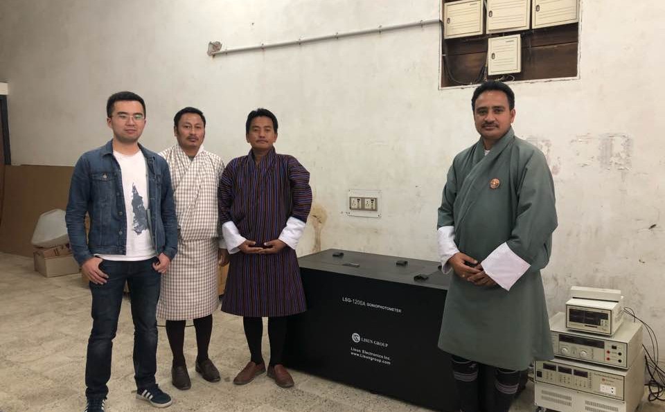 Bhutan - Installation & Training for LPCE-2 Integrating Sphere System and LSG-1200A Compact Goniophotometer