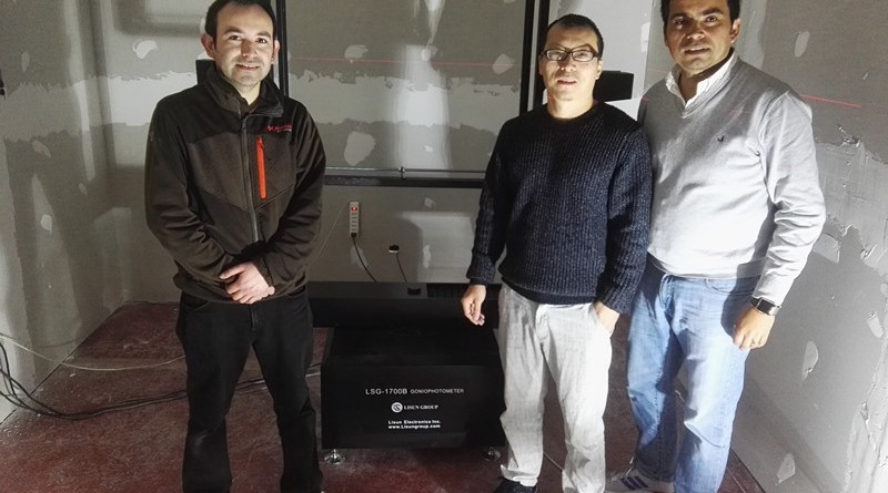 Chile - LISUN Engineer visit our customer and do installation & training for type B goniophotometer system