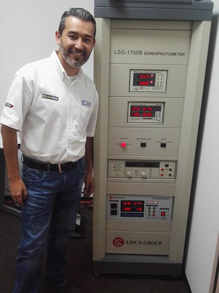 Mexico - Install LSG-1800B big size type B goniophotometer for our client