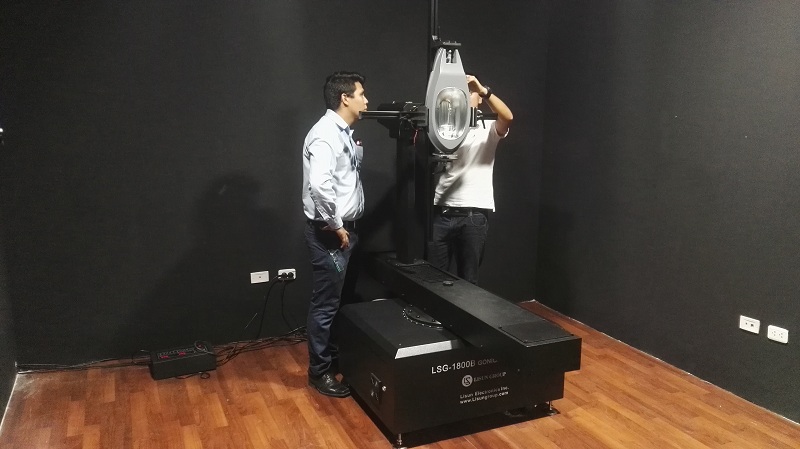 Peru - Installation and training for LSG-1800B rotation luminaire goniophotometer
