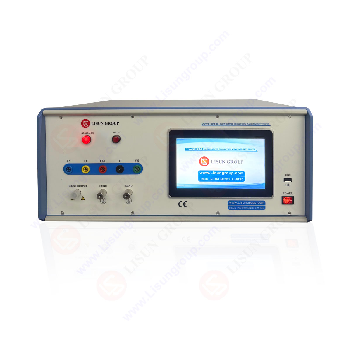 Damped Oscillatory Wave Immunity Tester