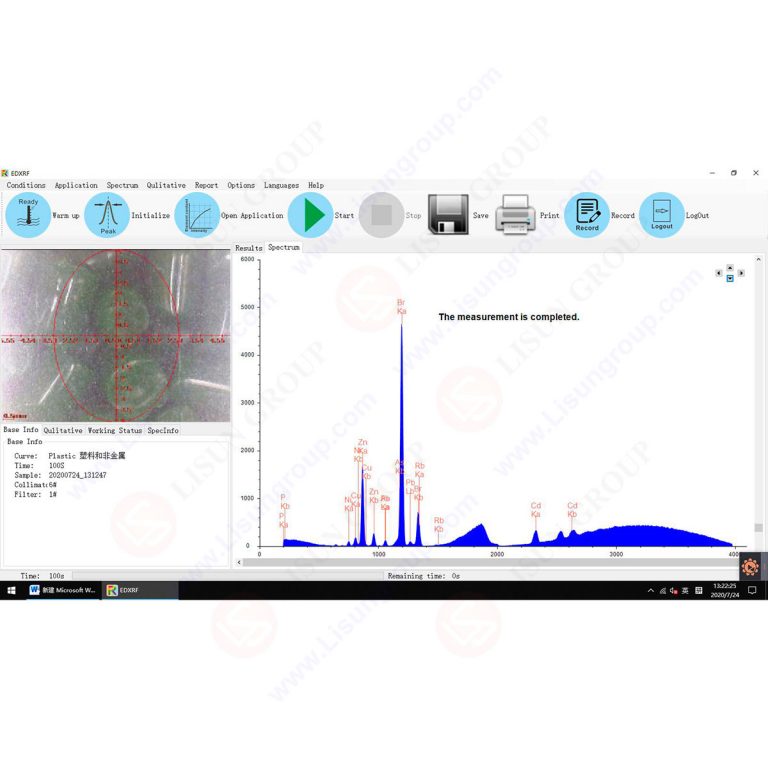 RoHS Testing Equipment – Element Analysis – Thickness Gauge (EDXRF)
