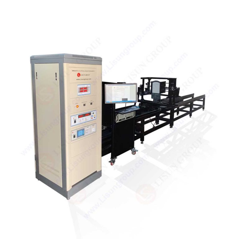 Optical radiation safety test system