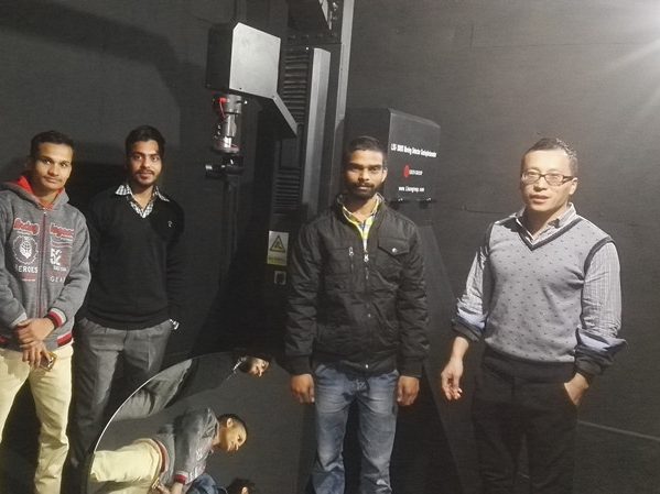 India - Installation for LSG-3000 LM-79 moving mirror type C goniophotometer image