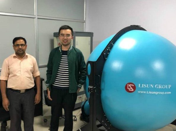India - Our engineer went to India to do the training for LPCE-2 spectroradiometer integrating sphere system image