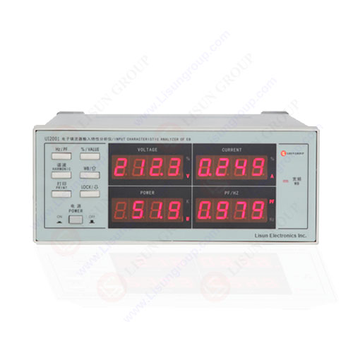 Input Characteristic Analyzer of Electronic Ballast