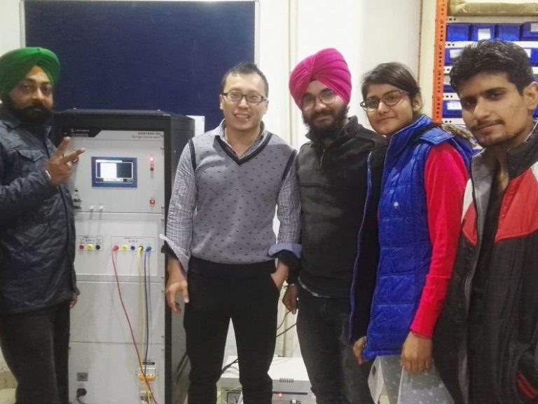 India - Training and Installation for surge generator and LPCE-3 spectroradiometer integrating sphere system image