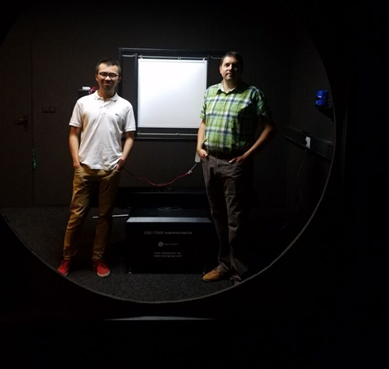 Installation & Training in Czech 1 Czech - LSG-1700B goniophotometer and 2m integrating sphere