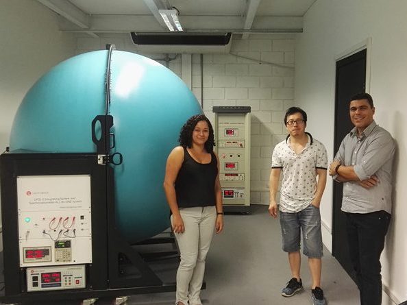 Brazil - Our Engineer Went to install LSG-1800B goniophotometer and LPCE-3 integrating sphere system image