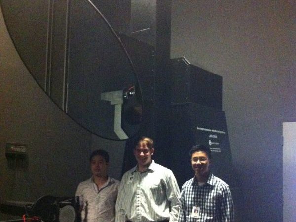 Hoa Kỳ -Cài đặt và Đào tạo cho LPCE-1 máy quang phổ tích hợp hình cầu và LSG-2000 máy đo góc từ LISUN