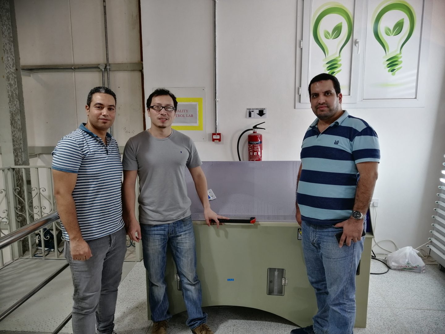 Qatar - LISUN engineer provide installation and training services for LSG-1700B Goniophotometer, YWX/Q-750 Salt Spray Chamber, JL-56 Waterproof Jet Test Device