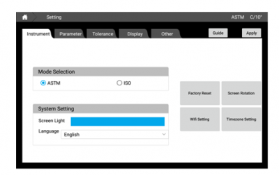 Haze meter detect the optical performance of transparent film