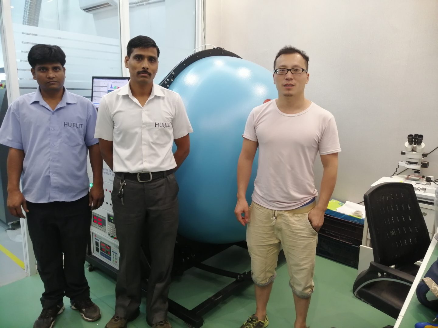 India_ Free Installation of LPCE-3 (LMS-7000VIS) Spectrometer Integrating Sphere compact System