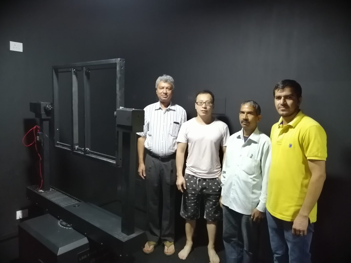 India-Lisun engineers install LSG-1700B Goniophotometer and SG61000-5H Surge Generator