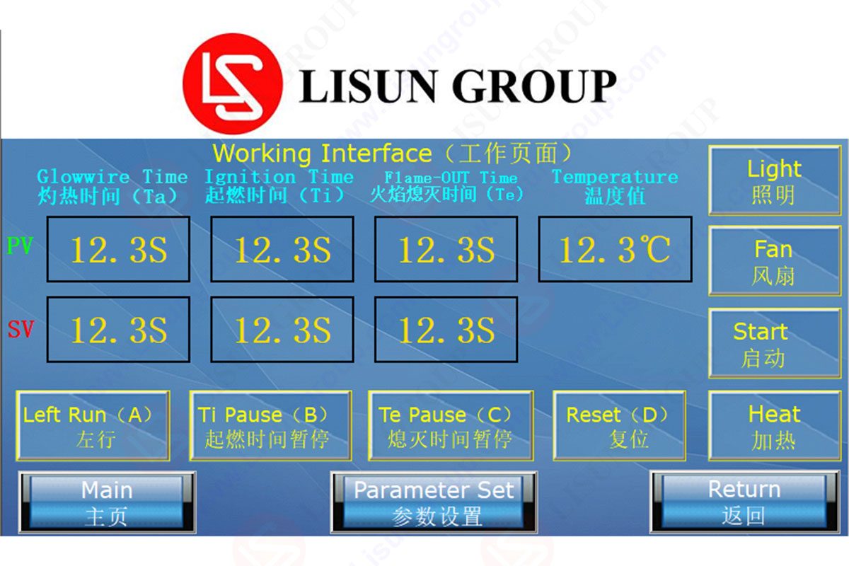 What is glow wire tester compatible