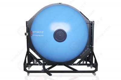 What does an integrating sphere measure