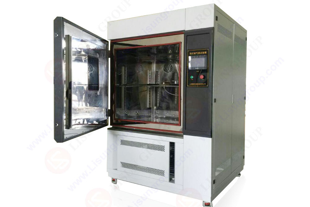 Testing the products by xenon lamp aging chamber