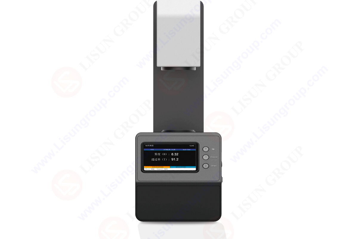 The working principle of a haze meter or turbidity meter