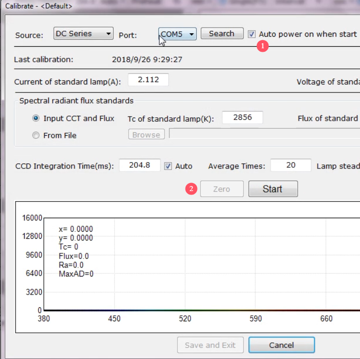 Calibration and ZERO