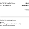 IEC 60601-1:2005 Medical electrical equipment-Part 1: General requirements for basic safety and essential performance11