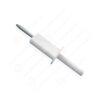 The Rigid Test Finger with Non-Circular Stop Face is equipped with a nodular finger that has a diameter of 12 mm and a length of 80 mm.