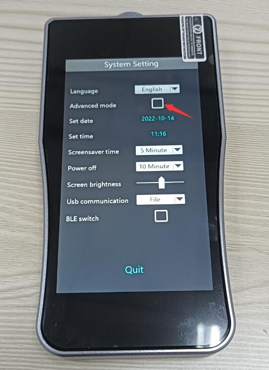 Calibrate The LMS 6000