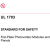 UL 1703:2024 STANDARD FOR SAFETY Flat-Plate Photovoltaic Modules and Panels