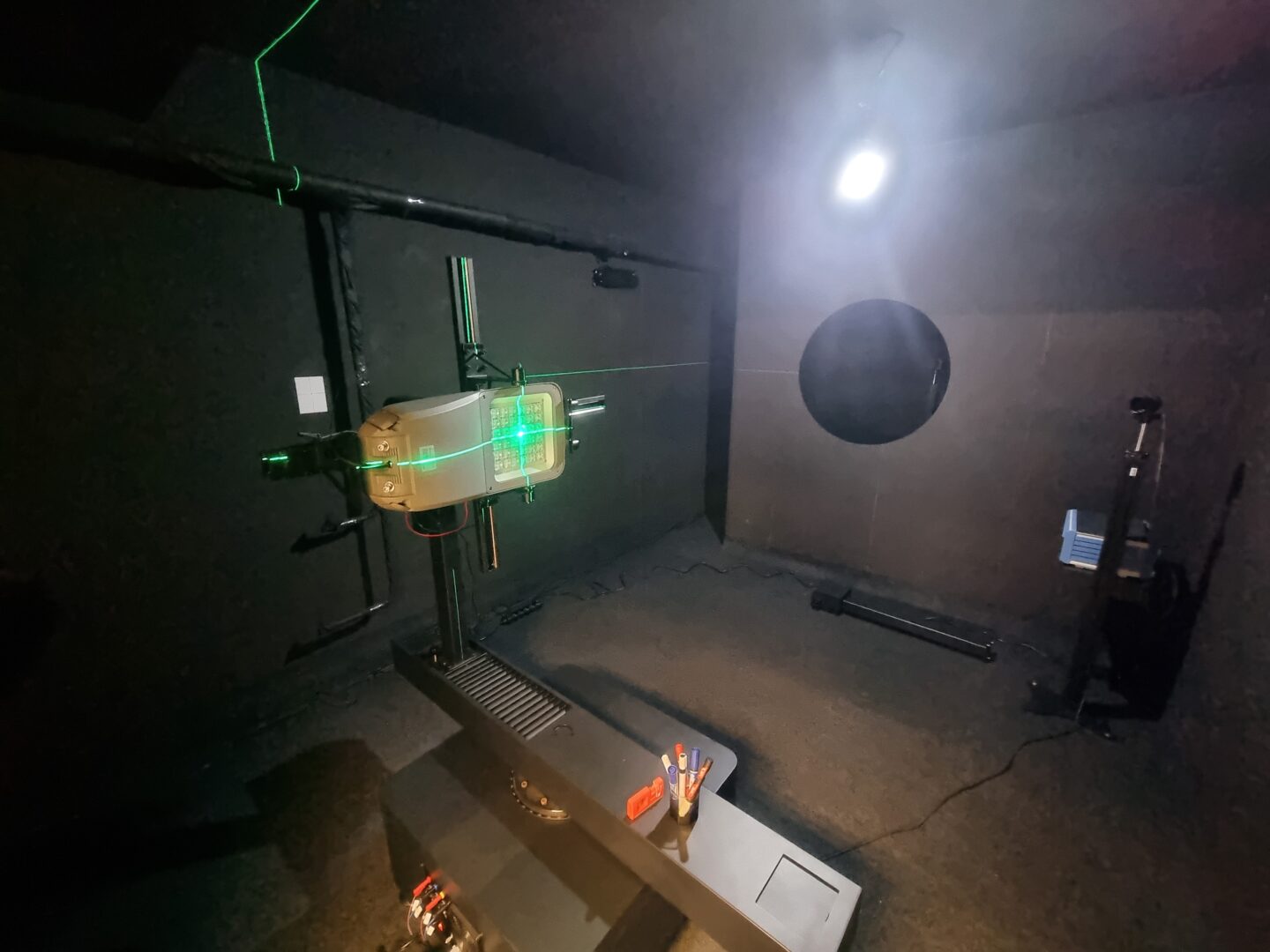 Swiss outdoor lighting and street light factory – Successfully installed LSG-1800A High Precision Rotation Luminaire Goniophotometer