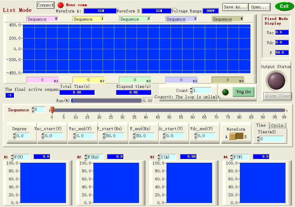 Programmable AC/DC Testing Power Supply System