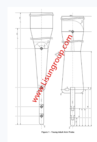 EN 50636-2-100 Figure 1 Young Adult Arm Probe