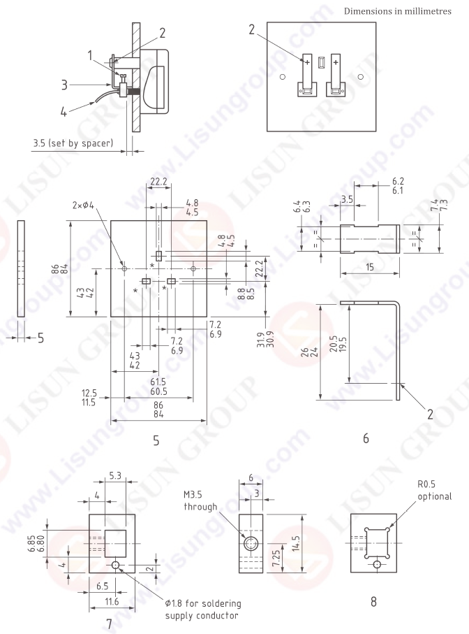 Test apparatus of BS1363-1 Figure 17a/17b