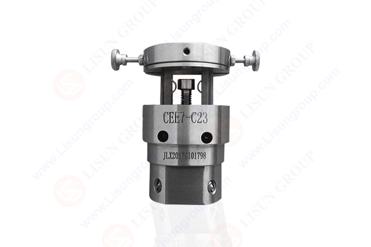 Device for Measuring The Contact Pressure of Earthing Contacts of 10/16A 250V Two-Pole Socket-Outlets with Side Earthing-Contacts of CEE7 C23