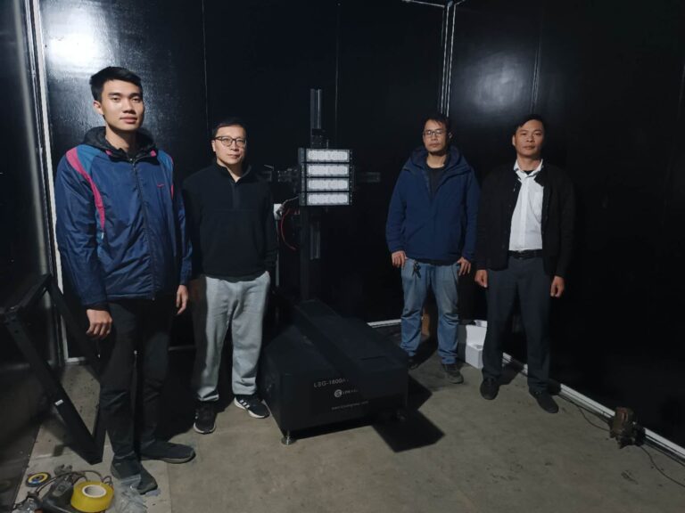 Vietnam – LISUN engineer provide installation and training for customer who purchased LSG-1800A High Precision Rotation Luminaire Goniophotometer image