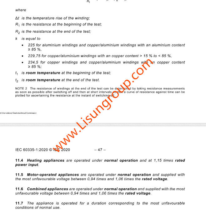 IEC60335-1 Clause 11 Black Test Corner | Temperature Rise Test Corner