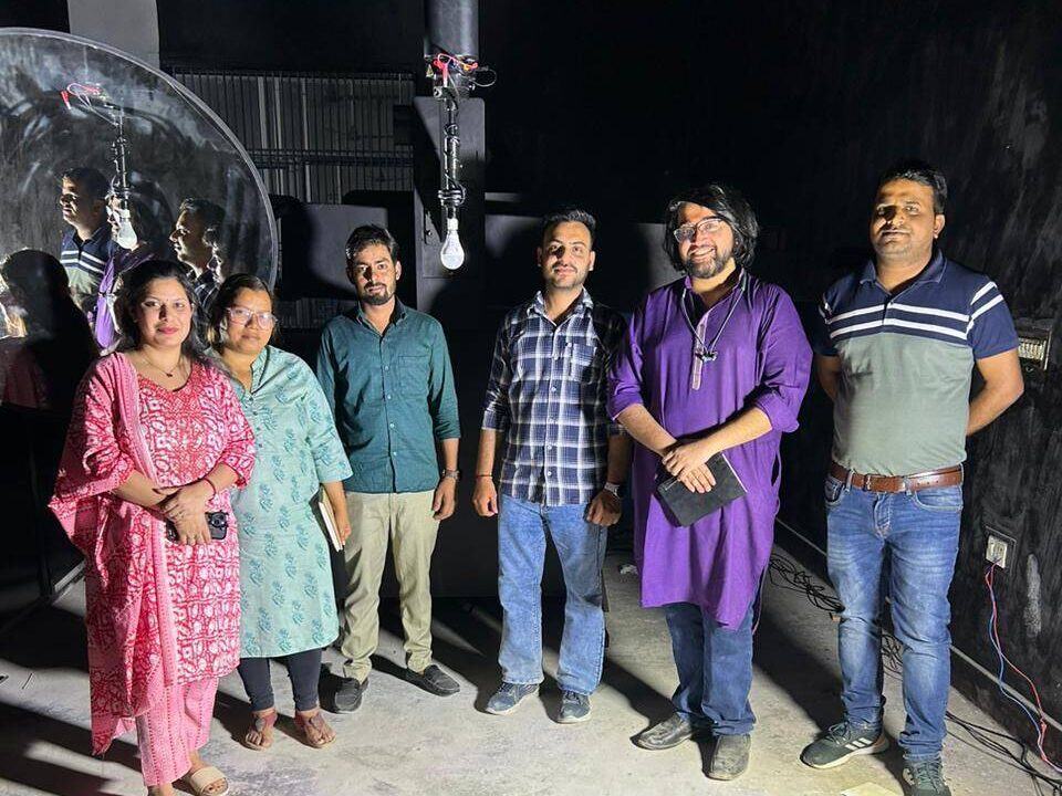 India – LISUN engineer guide customer successfully installed and operated  LSG-6000 LM-79 Moving Detector Goniophotometer (Mirror Type C)