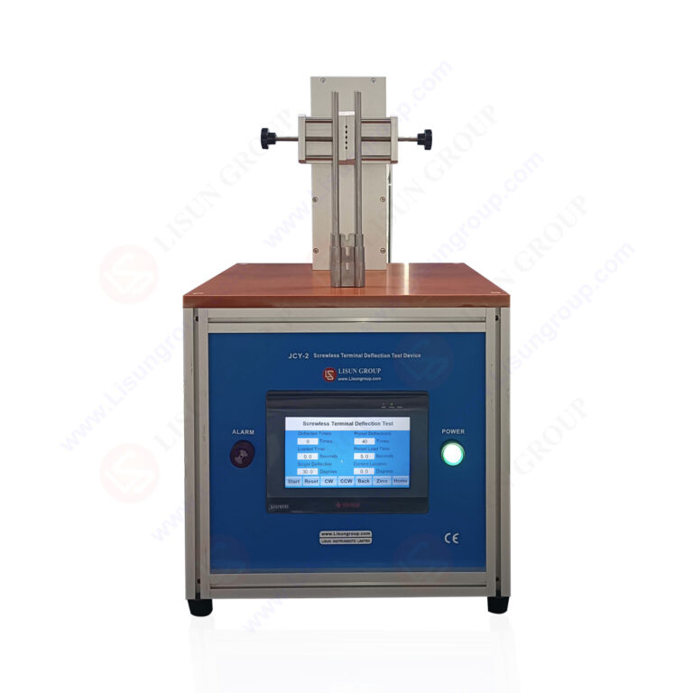 IEC 60884.1 IEC 60669-1 Clause 12.3.12 Screwless Terminal Deflection/Bending Test Device