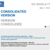 IEC 60335-2-17 Household and similar electrical appliances – Safety – Part 2-17: Particular requirements for blankets, pads, clothing and similar flexible heating appliances