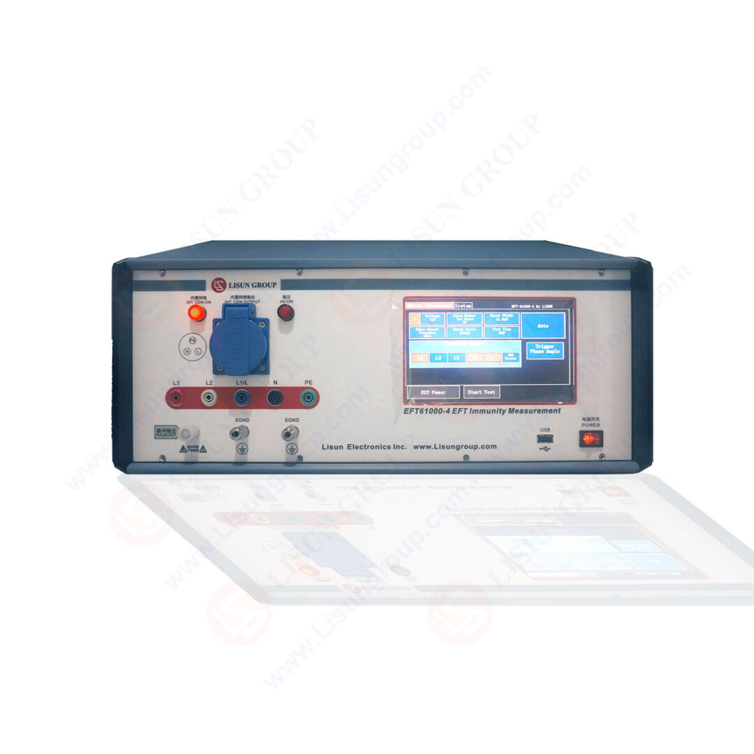Análise do teste EFT para compatibilidade eletromagnética usando LISUN EFT61000-4 Sistema de Medição de Imunidade EFT