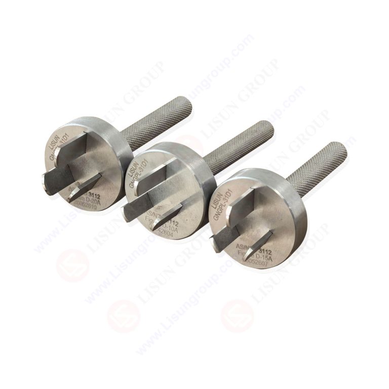 AS/NZS 3112 Appendix D Three-pin Test Plug with Flat Pins for Abnormal Insertion Test 10A/15A/20A