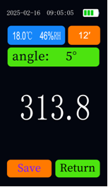 Pavement Marking Retroreflectometer | Marking Line Reticle Retroreflective Tester