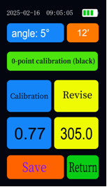 Pavement Marking Retroreflectometer | Marking Line Reticle Retroreflective Tester