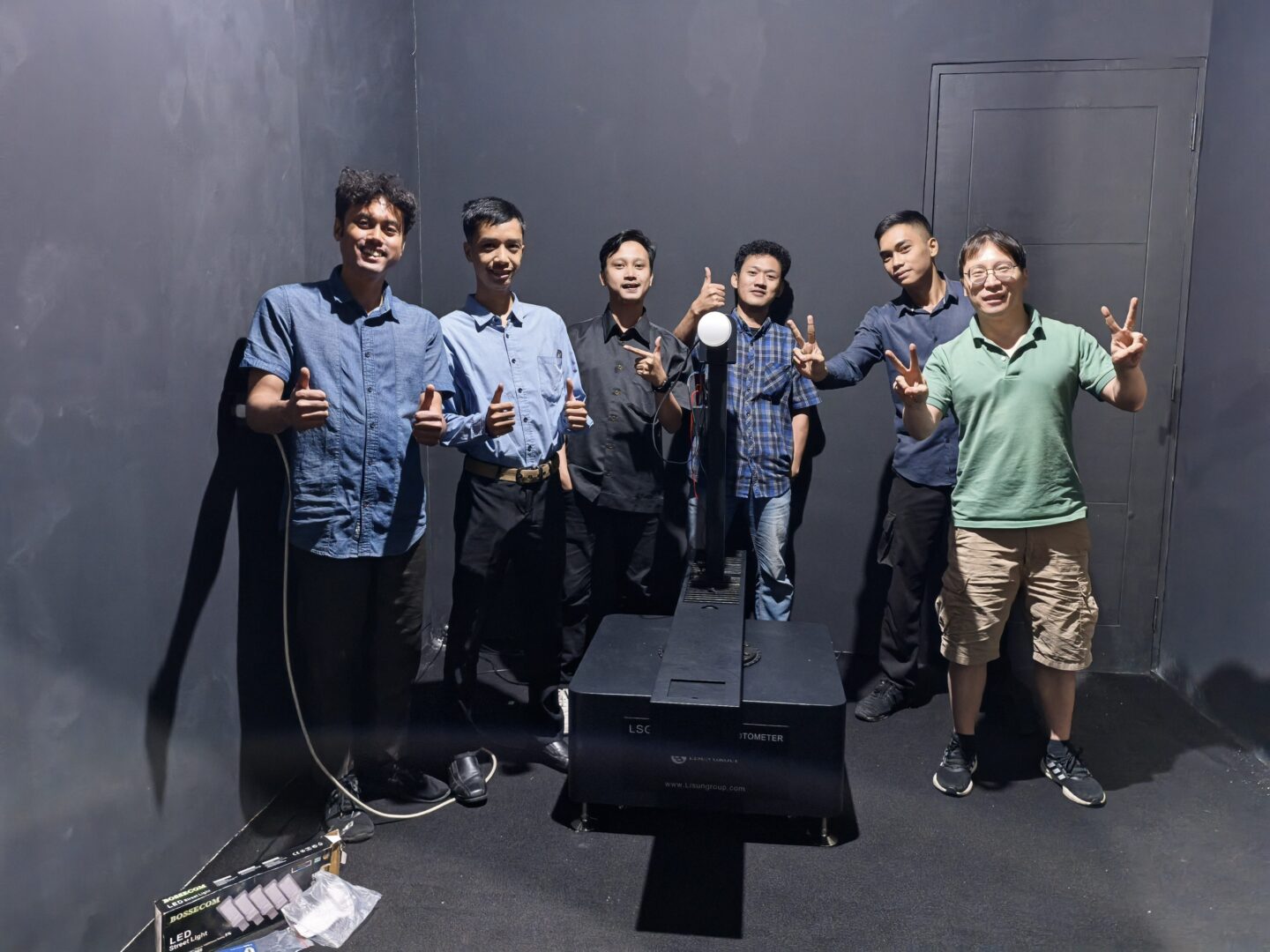 Indonesia – LISUN Engineer Provide Installation and Training for LSG-1800A High Precision Rotation Luminaire Goniophotometer