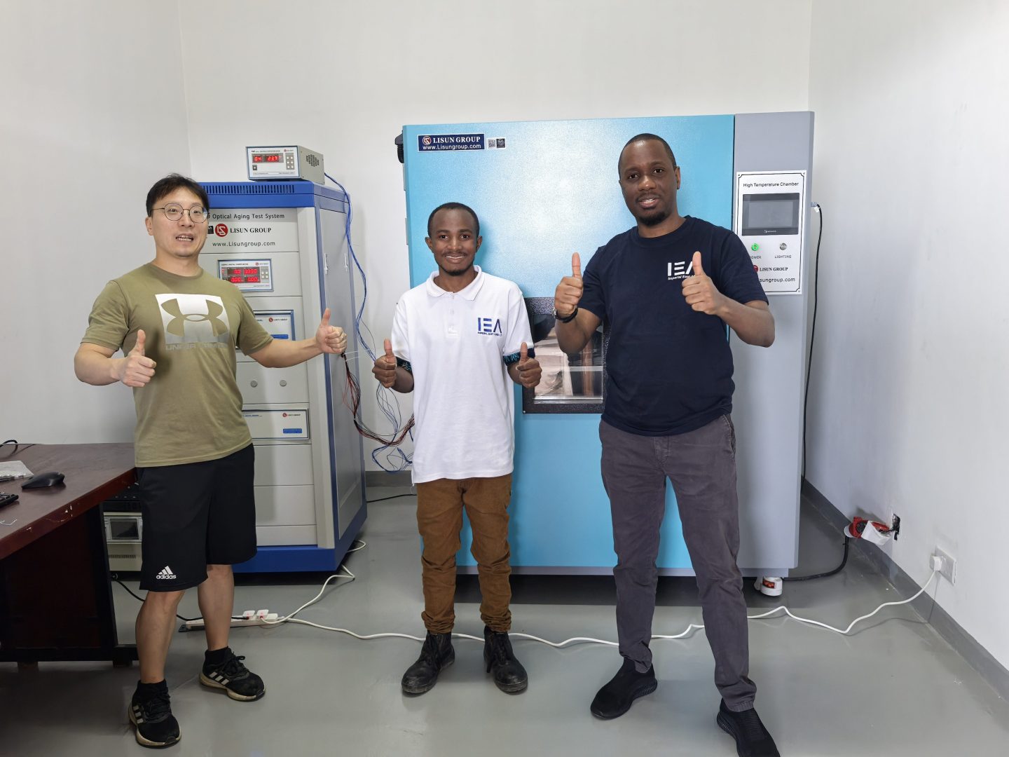 Tanzania – LISUN Engineer Provide On-site Installation and Training for LEDLM-84PL LED Optical Aging Test Instrument