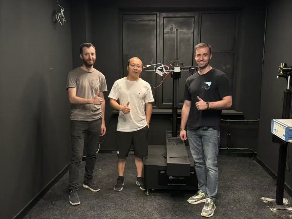 Russia – LISUN Engineer Provide Installation and Training for LSG-1890BCCD High Precision Rotation Luminaire Goniospectroradiometer