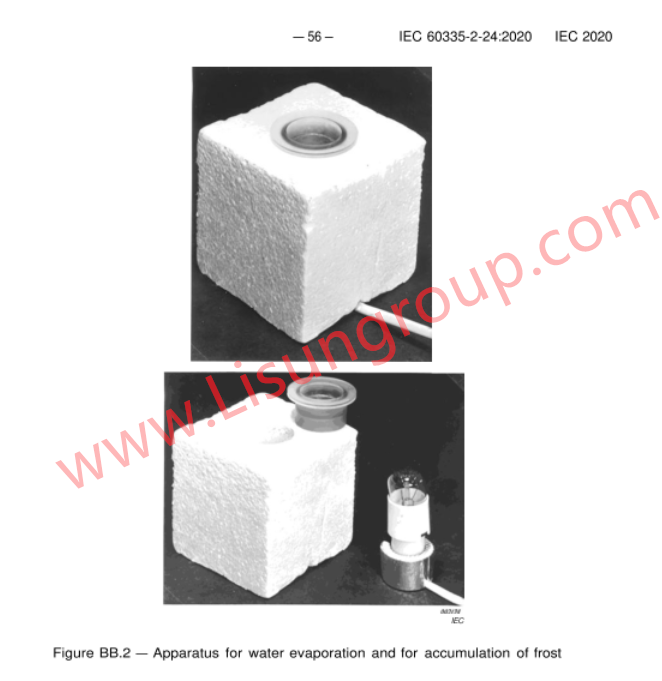 IEC 60335-2-24 Figure BB.2