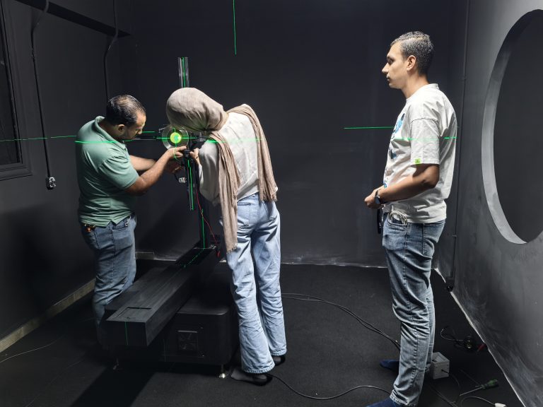 LISUN Engineer Provide Installation for LPCE-2 (LMS-9000C) High Precision Spectroradiometer Integrating Sphere System and LSG-1800A High Precision Rotation Luminaire Goniophotometer image