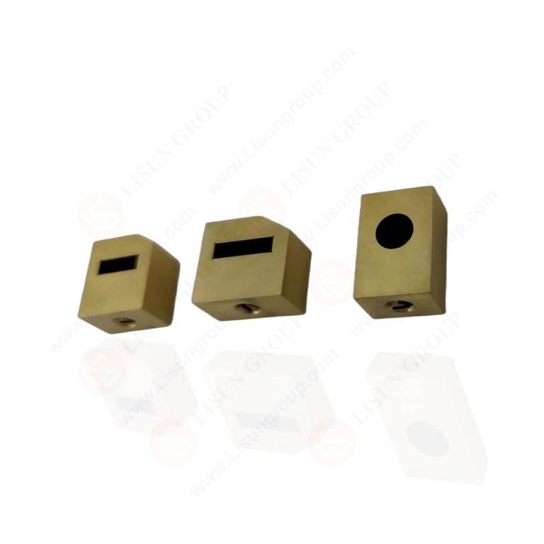 Clamping unit for solid pins | Clamping unit for the temperature rise test